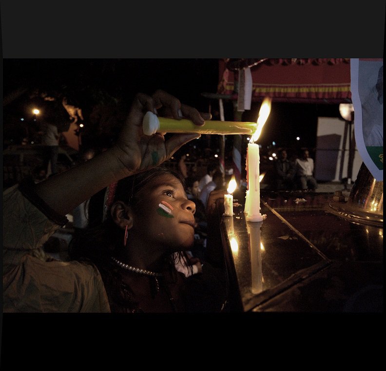 Republic Day, Candlelight
